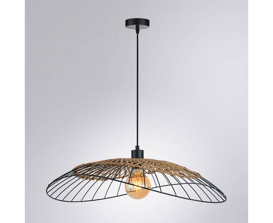 Подвесной светильник Arte Lamp Woodstock A7061SP-1BK, изображение 2