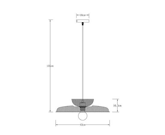 Подвесной светильник Arte Lamp Castello A7066SP-1BK, изображение 2