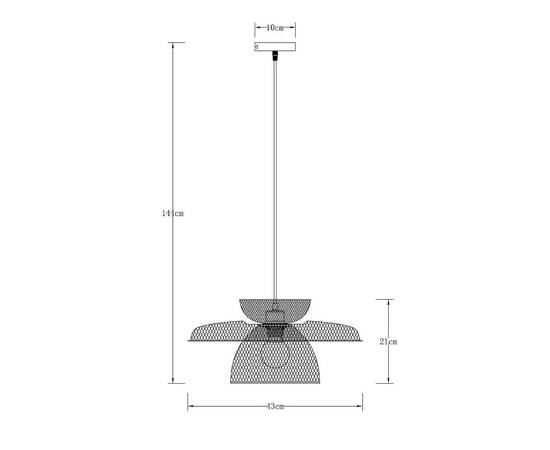 Подвесной светильник Arte Lamp Castello A7067SP-1BK, изображение 2
