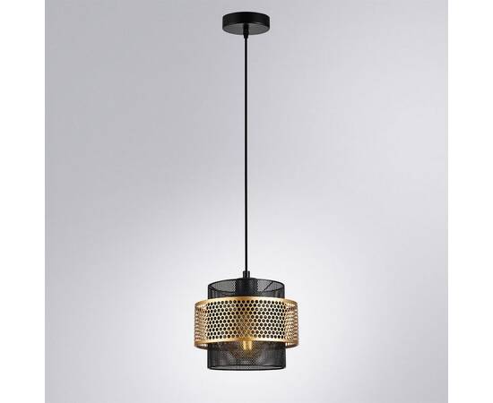 Подвесной светильник Arte Lamp Grid A7069SP-1BK, изображение 2