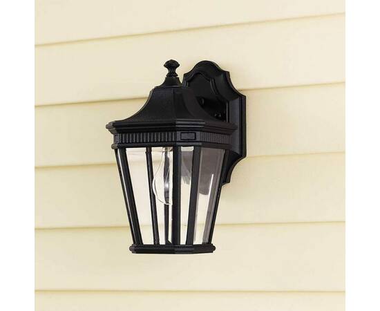 Уличный настенный светильник Feiss Cotswold lane FE-COTSLN2-S-BK, изображение 4