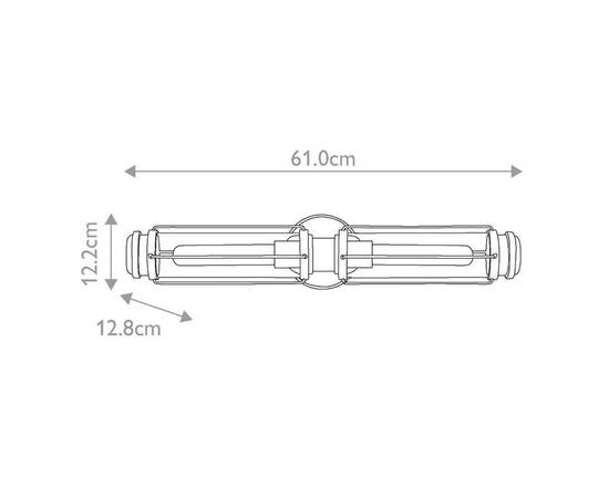 Настенный светильник Hinkley Masthead HK-MASTHEAD2-HBBK, изображение 5