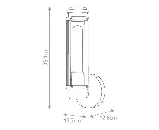 Бра Hinkley Masthead HK-MASTHEAD1-PCBK, изображение 5