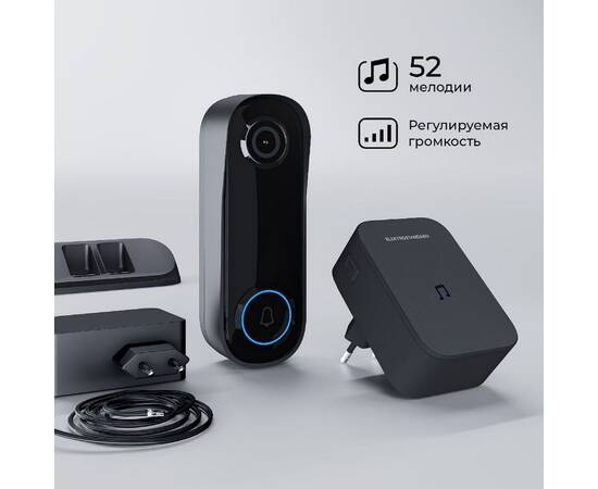Видеозвонок Умный дом Elektrostandard WF 76106/00 4690389212413 a069488, изображение 2