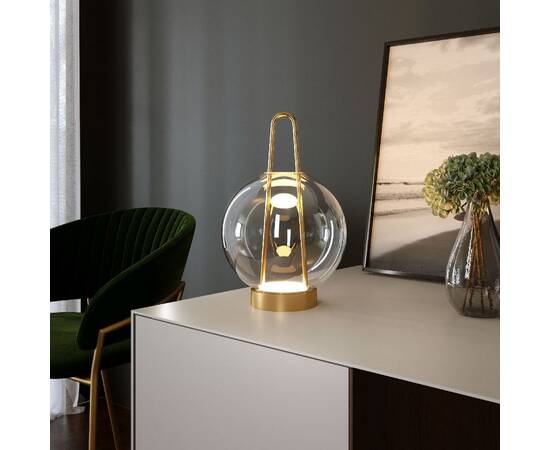 Настольная лампа Eurosvet Frasco 80507/1 латунь a069347, изображение 4
