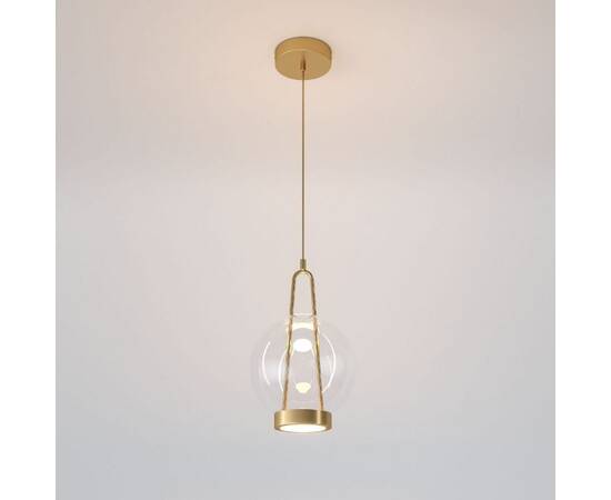 Подвесной светильник Eurosvet Frasco 50267/1 LED латунь a069344