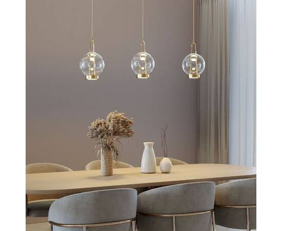 Подвесной светильник Eurosvet Frasco 50267/1 LED латунь a069344, изображение 6