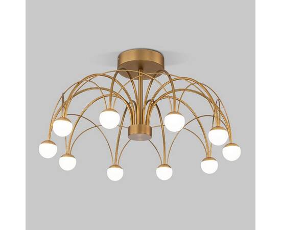 Люстра на штанге Eurosvet Ragno 90031/10 LED золото a069303