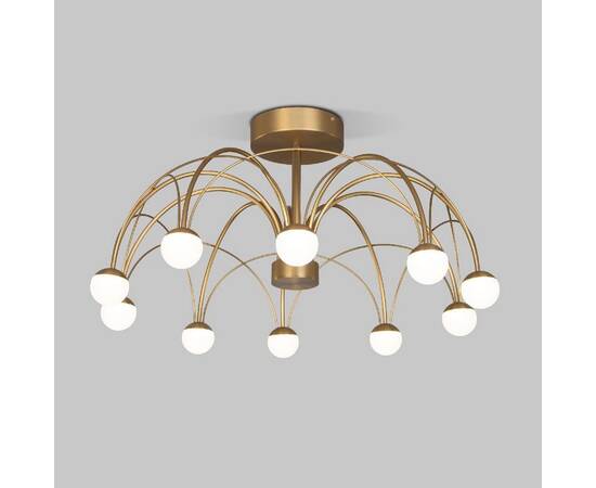 Люстра на штанге Eurosvet Ragno 90031/10 LED золото a069303, изображение 2