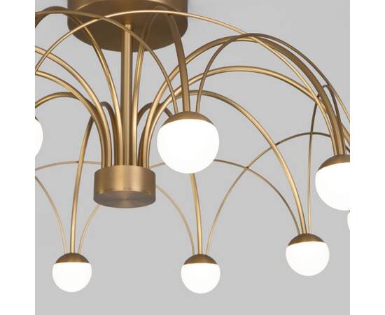 Люстра на штанге Eurosvet Ragno 90031/10 LED золото a069303, изображение 3