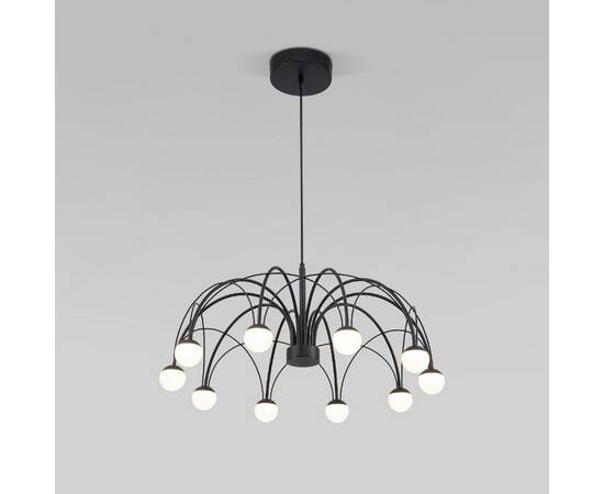 Подвесная люстра Eurosvet Ragno 90034/10 LED черный a069301