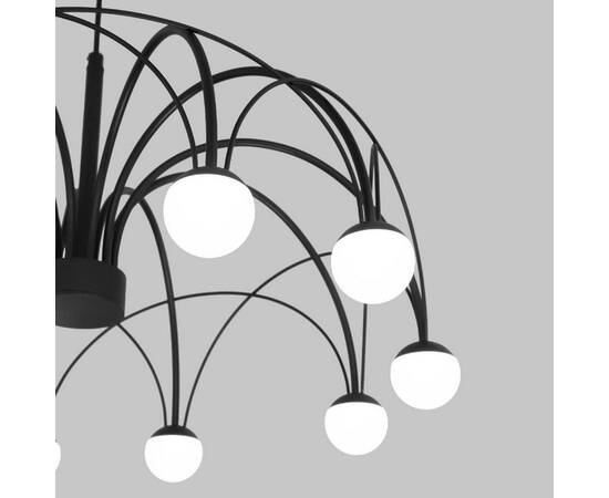 Подвесная люстра Eurosvet Ragno 90034/10 LED черный a069301, изображение 3