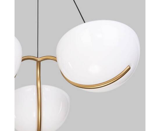 Подвесная люстра Eurosvet Emisfero 50083/3 LED золото a069300, изображение 3
