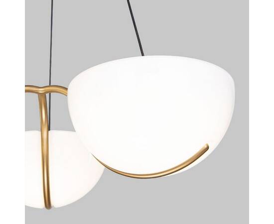 Подвесная люстра Eurosvet Emisfero 50083/3 LED золото a069300, изображение 4