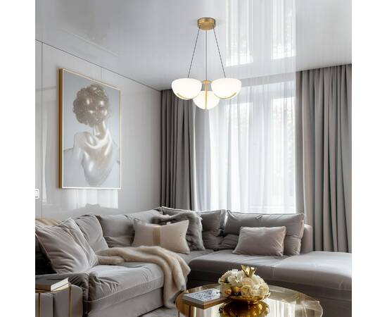 Подвесная люстра Eurosvet Emisfero 50083/3 LED золото a069300, изображение 7