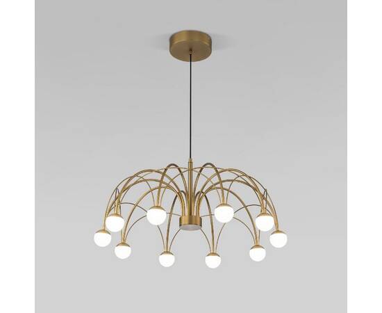 Подвесная люстра Eurosvet Ragno 90030/10 LED золото a069298