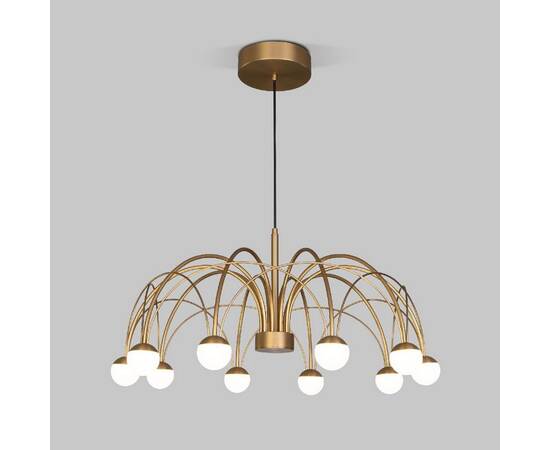 Подвесная люстра Eurosvet Ragno 90030/10 LED золото a069298, изображение 2