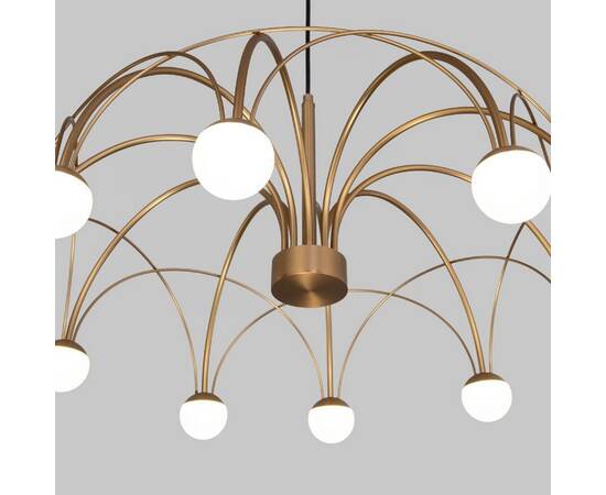 Подвесная люстра Eurosvet Ragno 90030/10 LED золото a069298, изображение 4