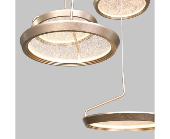 Каскадная люстра Eurosvet Crespella 90034/6 золото a069295, изображение 4