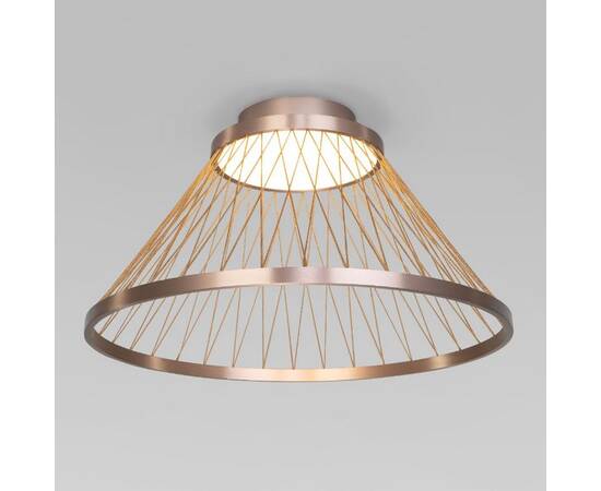 Потолочная люстра Eurosvet Cesta 40019/1 LED коричневый a069291, изображение 3