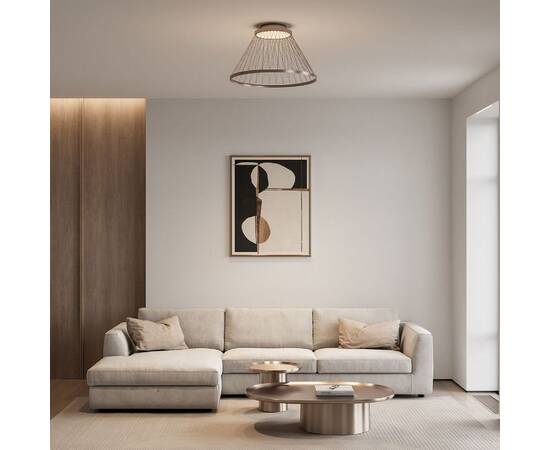 Потолочная люстра Eurosvet Cesta 40019/1 LED коричневый a069291, изображение 7