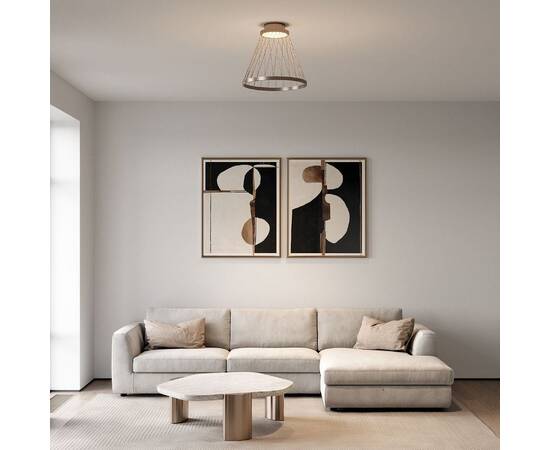 Потолочный светильник Eurosvet Cesta 40018/1 LED коричневый a069290, изображение 5