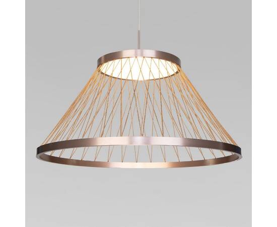 Подвесная люстра Eurosvet Cesta 40017/1 LED коричневый a069288, изображение 2