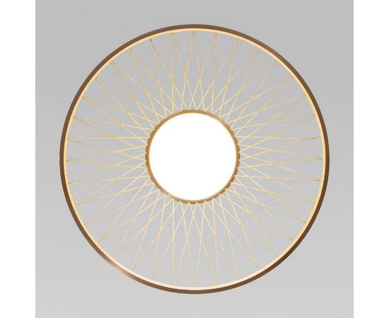 Подвесная люстра Eurosvet Cesta 40017/1 LED коричневый a069288, изображение 4