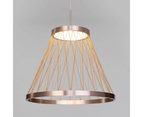 Подвесной светильник Eurosvet Cesta 40016/1 LED коричневый a069283, изображение 2