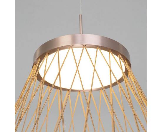 Подвесной светильник Eurosvet Cesta 40016/1 LED коричневый a069283, изображение 3