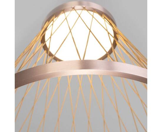 Подвесной светильник Eurosvet Cesta 40016/1 LED коричневый a069283, изображение 4