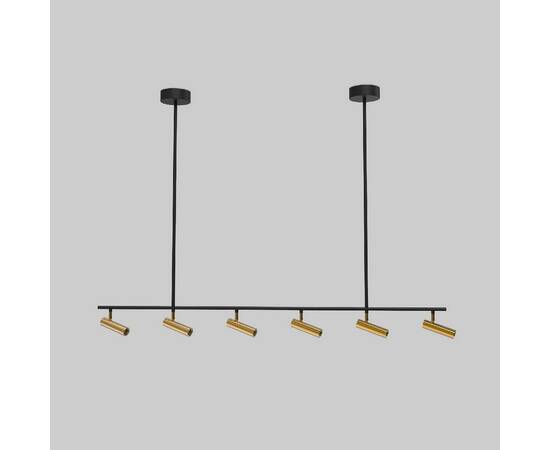 Потолочный светильник Eurosvet Epiphania 20252/6 LED черный/латунь a068799