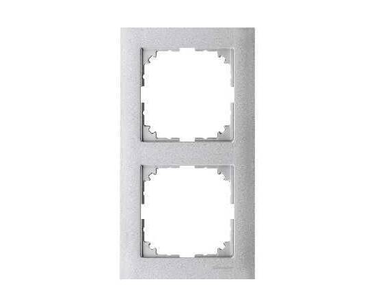 Рамка на 2 поста Schneider Electric Merten MTN4020-3660, изображение 4