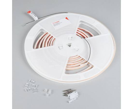 Светодиодная герметичная лента Arlight COB-PSW-X480-6mm 24V Warm3000 (8 W/m, IP67, 5m) 047892, изображение 3
