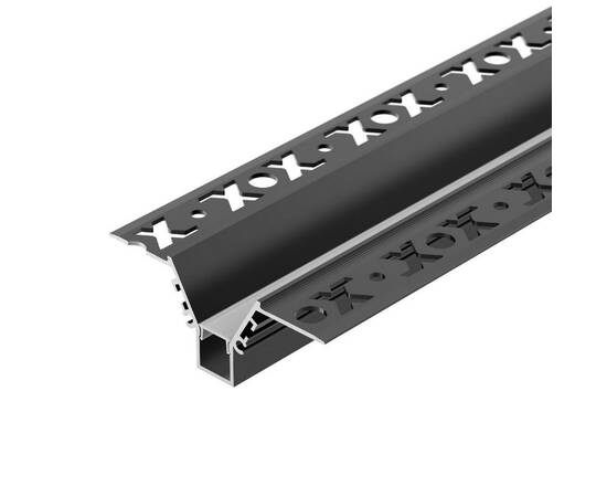 Алюминиевый профиль Arlight COMFORT10-V-FANTOM-2000 BLACK 052541