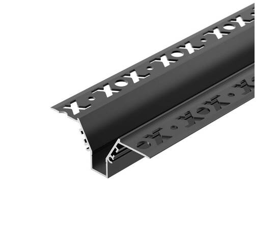 Алюминиевый профиль Arlight COMFORT10-V-FANTOM-2000 BLACK 052541, изображение 2