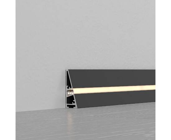Алюминиевый профиль Arlight PLINTUS-H40-2000 BLACK 052398, изображение 4