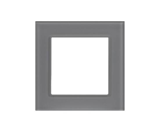 Рамка на 1 пост Arlight FRM-GLARE-GS-1-GR 043788