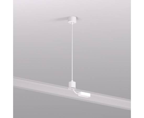 Подвод питания для подвесного монтажа трека Denkirs Smart Base TR2124-WH, изображение 2