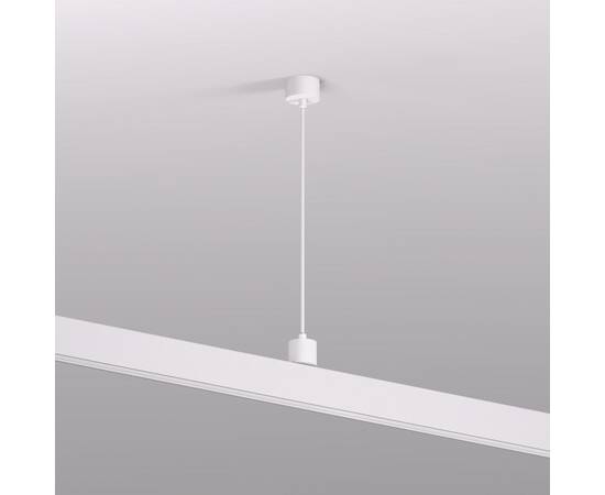 Подвод питания для подвесного монтажа трека Denkirs Smart Base TR2124-WH, изображение 3