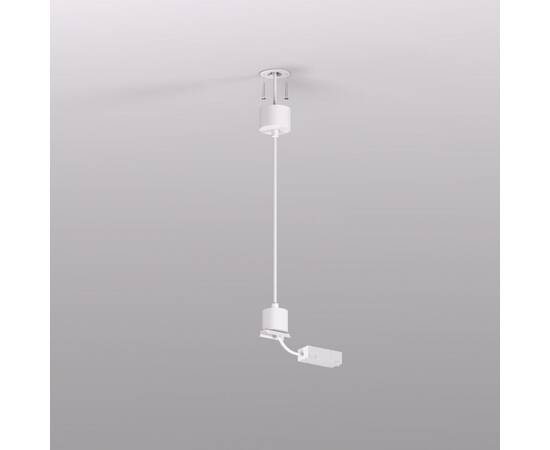 Подвод питания для подвесного монтажа трека Denkirs Smart Base TR2124-WH, изображение 4