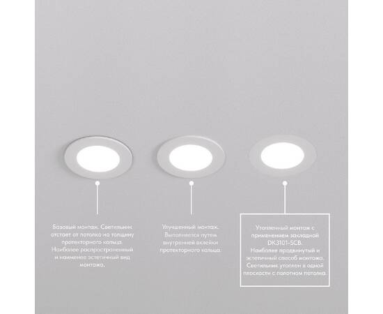 Закладная панель Denkirs DK3101-SCB, изображение 4