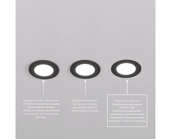 Закладная панель Denkirs DK3101-SCB, изображение 5