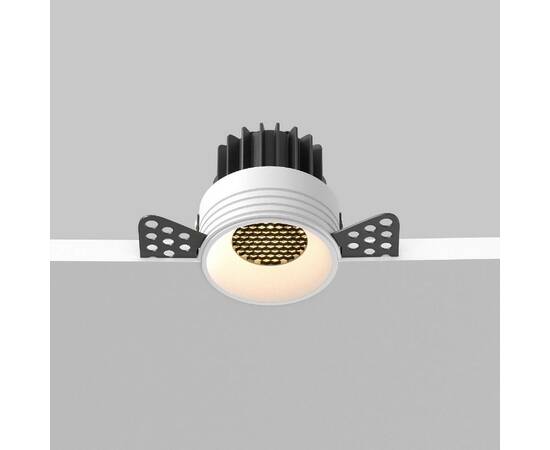 Встраиваемый светильник Maytoni Round DL058-7W2.7K-TRS-W, изображение 10