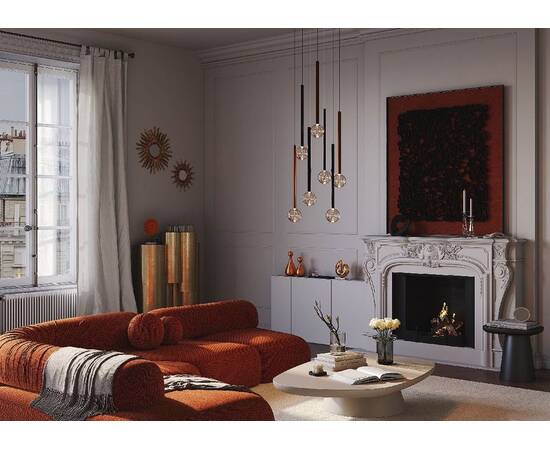 Каскадная люстра Maytoni Bubble dream MOD383PL-L40BBS3K, изображение 3