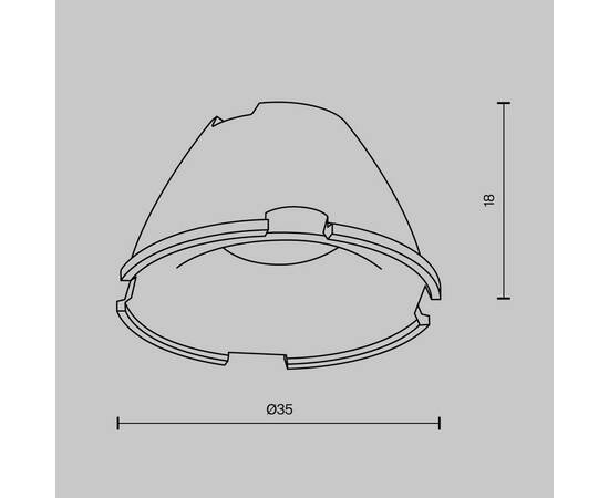 Линза Maytoni Downlight LensD35-36, изображение 4