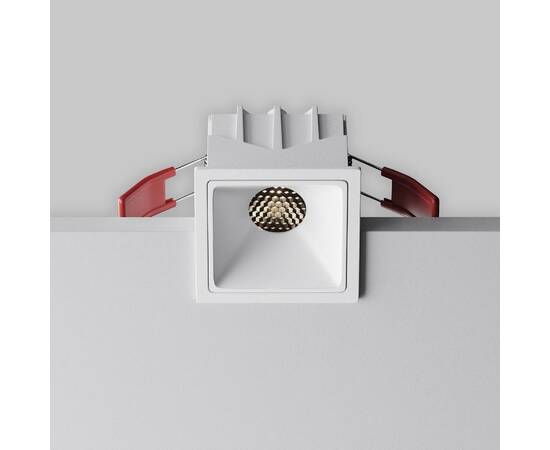 Встраиваемый светильник Maytoni Alfa LED DL043-01-10W4K-SQ-W-1, изображение 4