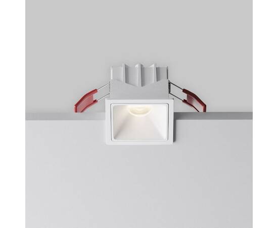 Встраиваемый светильник Maytoni Alfa LED DL043-01-10W4K-SQ-W-1, изображение 8