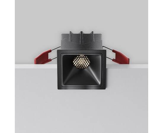 Встраиваемый светильник Maytoni Alfa LED DL043-01-10W4K-SQ-B-1, изображение 5