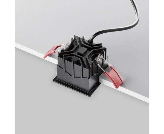 Встраиваемый светильник Maytoni Alfa LED DL043-01-10W4K-SQ-B-1, изображение 11